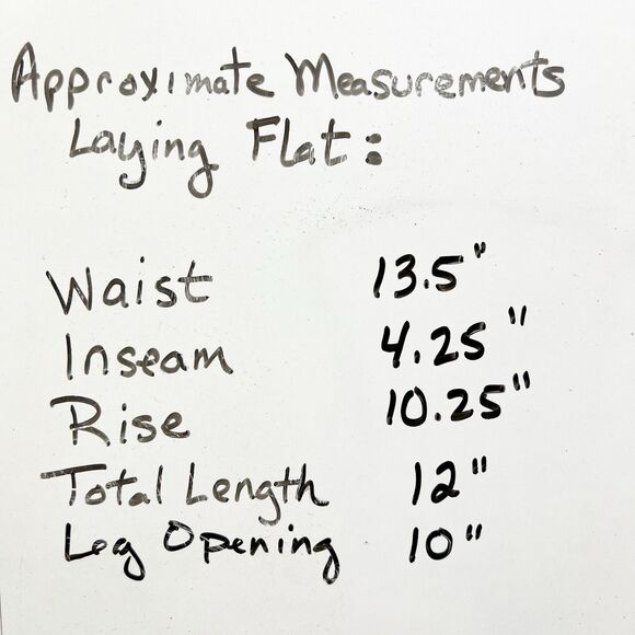 One Teaspoon Hunters Light Wash Mid Rise Roll Cuff Pull On Jean Shorts Women XXS - Picture 8 of 9